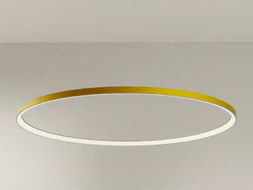 LUNAOP SLIM - LED aluminium pendant lamp by Martinelli Luce - view 2